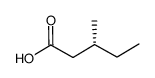 (3R)-3-methylpentanoic acid Structure