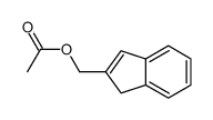1H-Indene-2-methanol, acetate Structure