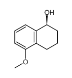 (+)-(S)-5-Methoxy-1-tetralol Structure