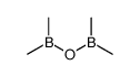 dimethylboranyloxy(dimethyl)borane结构式