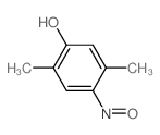 2,5-dimethyl-4-nitroso-phenol Structure