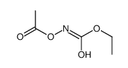(acetyloxy)-Carbamic acid, ethyl ester结构式