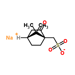 sodium camphorsulphonate Structure