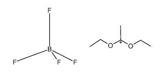 diethoxy(methyl)carbenium tetrafluoroborate结构式