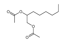 1,2-octanediyl diacetate结构式