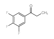 3′,4′,5′-三氟苯丙酮结构式