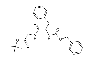 Z-Phe-Gly-OtBu结构式