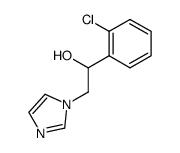 1-(2-chlorophenyl)-2-(1H-imidazol-1-yl)ethanol Structure