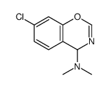 7-chloro-N,N-dimethyl-4H-1,3-benzoxazin-4-amine Structure