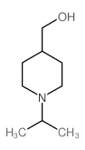 (1-异丙基哌啶-4-基)甲醇结构式