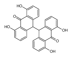 1,8,1',8'-tetrahydroxybisanthrone结构式