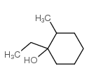 1-乙基-2-甲基环己醇结构式