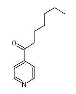 1-(PYRIDIN-4-YL)HEPTAN-1-ONE Structure