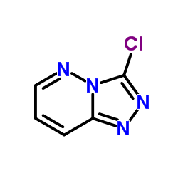 3-氯-[1,2,4]三唑并[4,3-b]哒嗪结构式