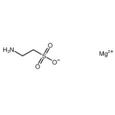 Ethanesulfonic acid, 2-amino-, Magnesium salt (2:1) structure