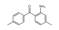 2-amino-4,4'-dimethylbenzophenone Structure