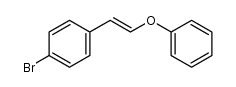 1-bromo-4-(2-phenoxyvinyl)benzene Structure
