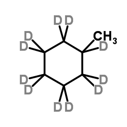 Methyl(2H11)cyclohexane Structure