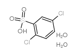 2,5-二氯苯磺酸二水合物结构式