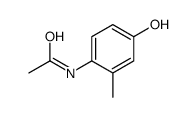 N-(4-Hydroxy-2-methylphenyl)acetamide Structure
