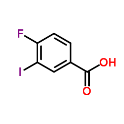 4-Fluoro-3-iodobenzoic acid Structure