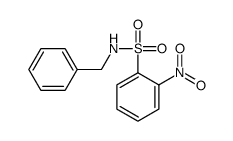 N-Benzyl-2-nitrobenzenesulfonamide Structure