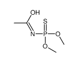 N-dimethoxyphosphinothioylacetamide Structure