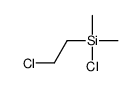 chloro-(2-chloroethyl)-dimethylsilane Structure