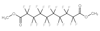 十六氟癸二酸二甲酯结构式