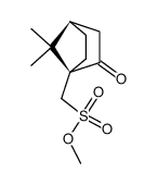 Methyl (7,7-dimethyl-2-oxobicyclo[2.2.1]heptan-1-yl)methanesulfonate Structure
