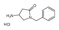4-AMino-1-benzylpyrrolidin-2-one Hydrochloride Structure