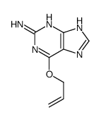 6-prop-2-enoxy-7H-purin-2-amine结构式