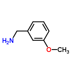 3-甲氧基苄胺结构式