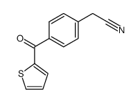 [4-(thiophene-2-carbonyl)-phenyl]-acetonitrile结构式