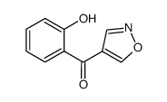 (2-羟基苯基)(异噁唑-4-基)甲酮结构式