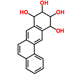 8,9,10,11-Tetrahydro-8,9,10,11-tetraphenetetrol结构式
