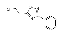 5-(2-Chloroethyl)-3-phenyl-1,2,4-oxadiazole结构式