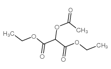 Propanedioic acid,2-(acetyloxy)-, 1,3-diethyl ester Structure