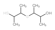 alpha-Methyl-beta-hydroxypropyl alpha-methyl-beta-mercaptopropyl sulfide Structure