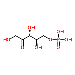 D-核酮糖-5-磷酸酯结构式