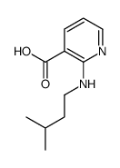 2-(异戊基氨基)烟酸结构式