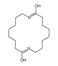 1,10-diazacyclooctadecane-2,11-dione结构式