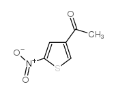 4-乙酰基-2-硝基噻吩结构式
