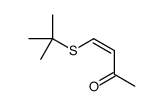 4-tert-butylsulfanylbut-3-en-2-one Structure