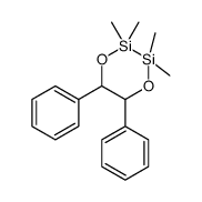 2,2,3,3-tetramethyl-5,6-diphenyl-1,4,2,3-dioxadisilinane结构式