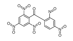 (4-nitro-2-nitrosophenyl)-(2,4,6-trinitrophenyl)methanone Structure