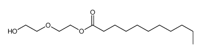 2-(2-hydroxyethoxy)ethyl undecanoate Structure