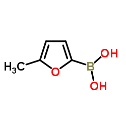 5-甲基呋喃-2-硼酸结构式