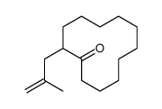 2-(2-methylprop-2-enyl)cyclododecan-1-one Structure