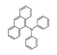 N,N-diphenylanthracen-9-amine结构式